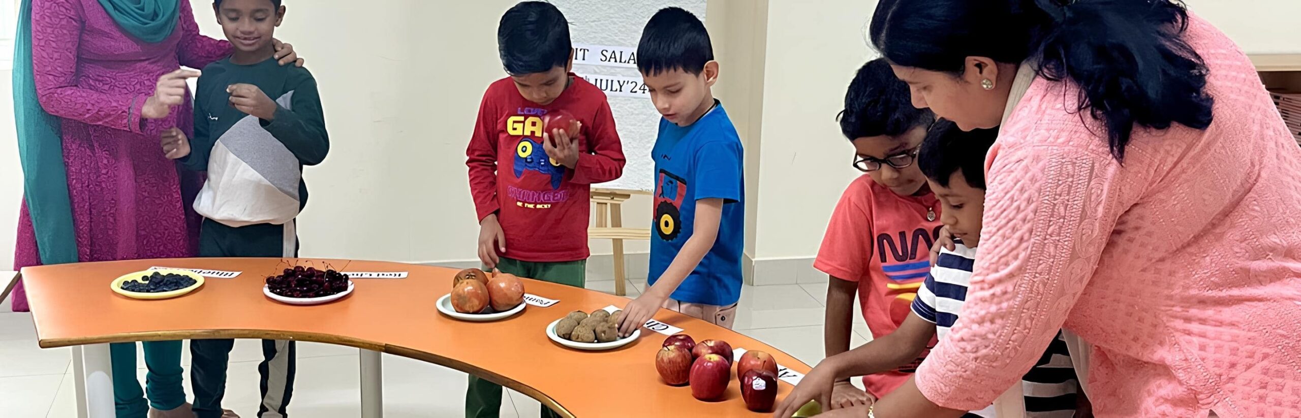 Fruit Salad Frenzy at School!